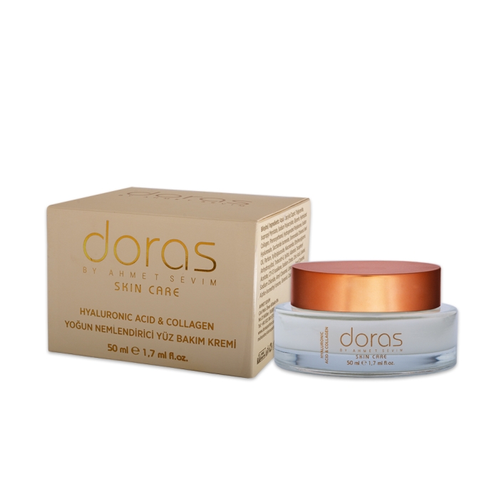 Hyaluronic Acid & Collagen Yoğun Nemlendirici Yüz Bakım Kremi 50 ml